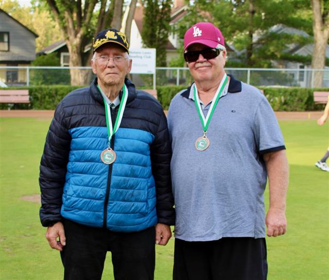 Men's Pairs Bronze: Bud Mowery & Hal Griffith